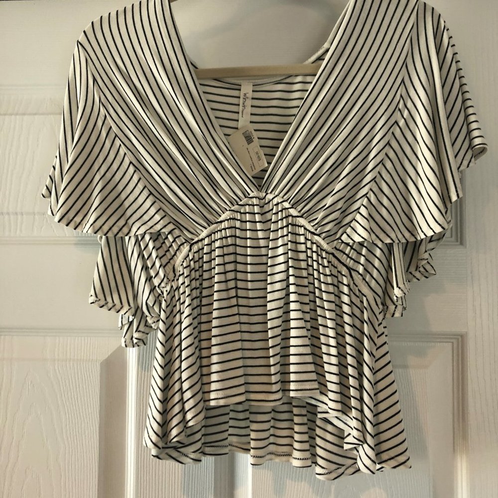 NWT! Adorable Striped Top